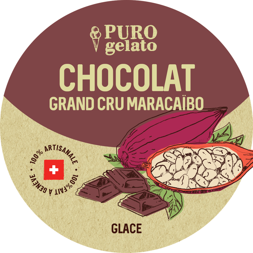 Chocolat glace 4x480ml. En gros.